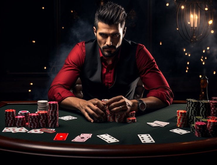 Antarmuka Lightning Baccarat slotbom77 di layar mobile